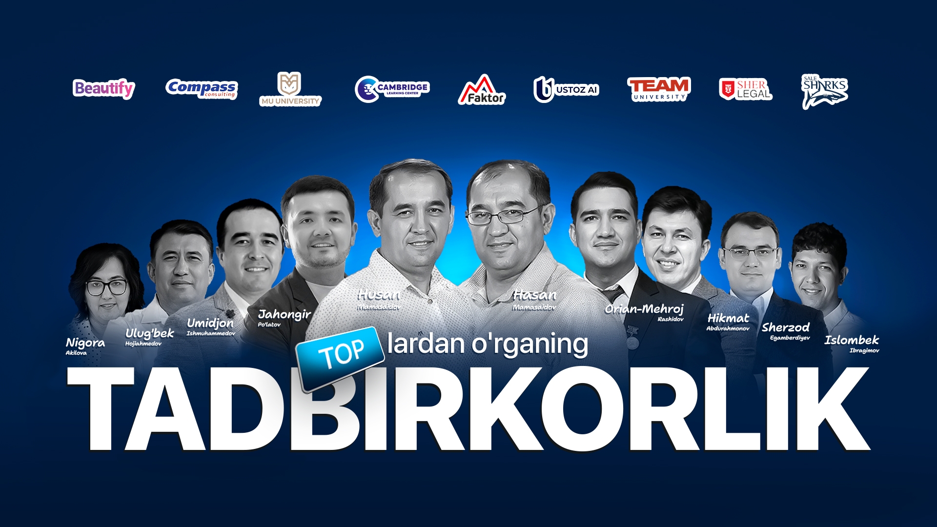SINOV: Tadbirkorlik kursi - 1